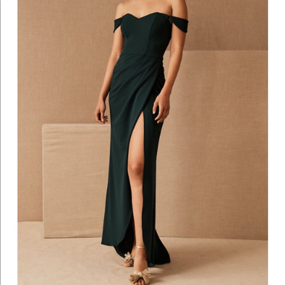 NWT BHLDN Rossi Crepe Maxi Dress